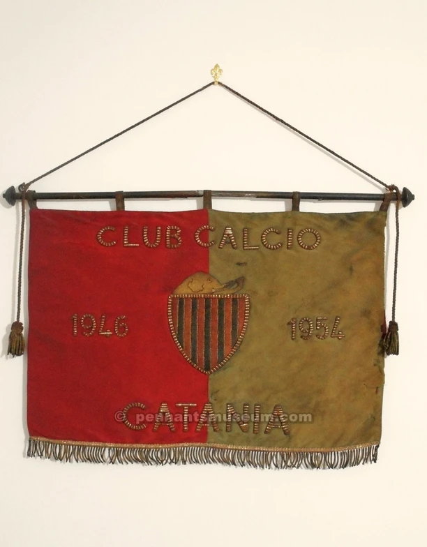 Embroidered pennant issued in 1954